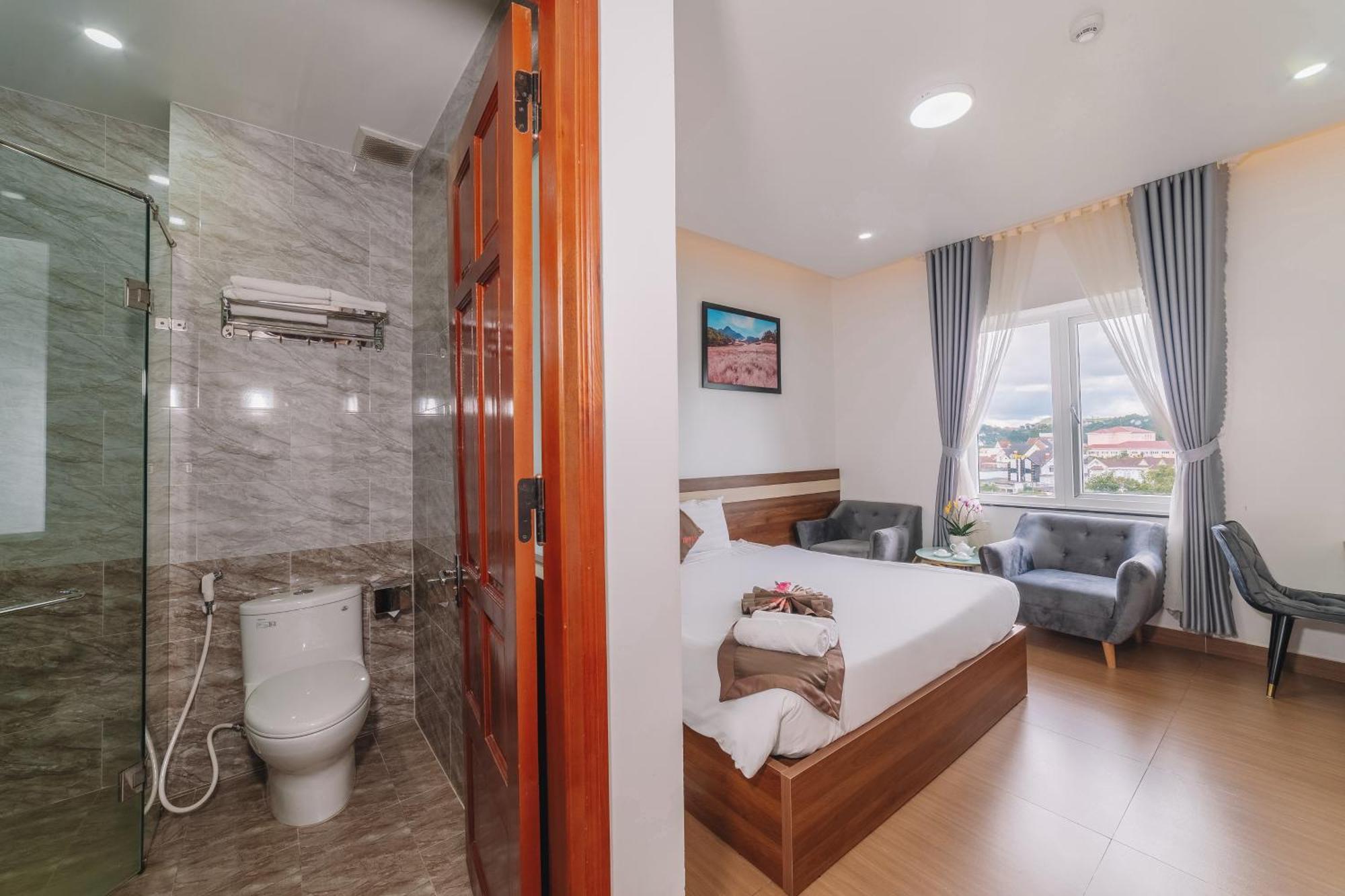 Anh Duc Hotel Da Lat City Zewnętrze zdjęcie